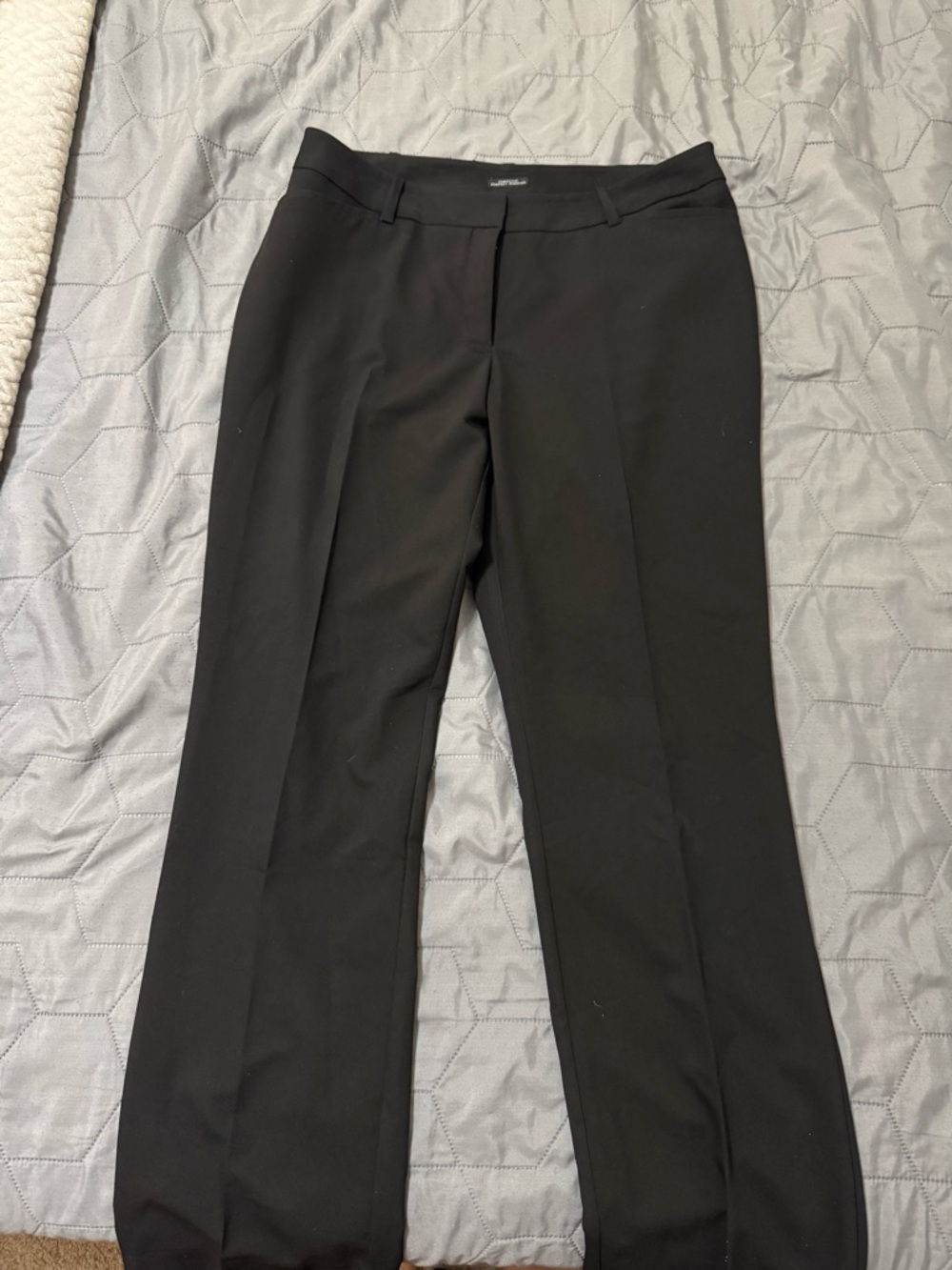 Worthington Black Curvy Fit Trouser Pants